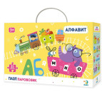 Пазлы dodo 21 элемент Азбука паровозик (рус) 230*7см R300148