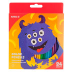 Карандаши цветные 24шт Kite мод 055 Jolliers K19-055-5