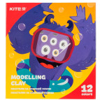 Пластилин восковый Kite набор 12 цв. по 20 гр. Jolliers K19-1086