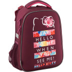 Рюкзак (ранец) Kite школьный каркасный мод 531 Hello Kitty HK19-531M