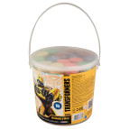 Мелки цветные 15 штук Kite Jumbo в пластиковом ведре Transformers TF19-074