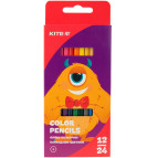 Карандаши цветные 12шт/24цв. Kite Jolliers двухсторонние K19-054-5