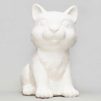 Фигурка гипс для декорирования SVT копилка 022 Кот Черныш h-16см