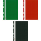 Скоросшиватель А4 с непрозрачным верхом Biurfol с перфорацией SHR-01