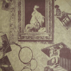 Бумага для скрапбукинга Фабрика Декора 30Х30 70г/м2 крафт с рисунком Ретро 5.3.110