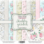 Набор бумаги для скрапбукинга Фабрика Декора 20*20см Shabby garden 10л + бонус 200г/м2 FDSP-02049