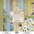 Набор бумаги для скрапбукинга Фабрика Декора 30,5*30,5см Botany spring 10л + бонус 200г/м2 FDSP-01066