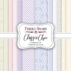 Набор бумаги для скрапбукинга Фабрика Декора 15*15см Classic Chic 12л 200г/м2 FDSP-03009