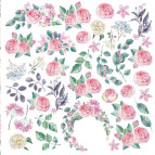 Набор карточек - картинок для декорирования Фабрика Декора Mysterious garden 02048