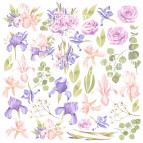 Набор карточек - картинок для декорирования Фабрика Декора Majestic Iris 02055