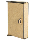 Заготовка для декорирования Фабрика Декора (ДВП 3мм) для оформления шедоубокса, №48 Шкаф одностворчатый FDSBK-48