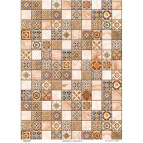 Декупажная карта-бумага 29,7*42см 55г/м Фабрика Декора FDCDA3-000107