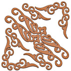 Заготовка для декорирования Фабрика Декора (ДВП 3мм) набор №03 FDSBK-03