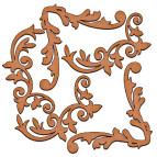 Заготовка для декорирования Фабрика Декора (ДВП 3мм) набор №08 FDSBK-08