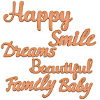 Заготовка для декорирования Фабрика Декора (ДВП 3мм) набор №25 FDSBK-25