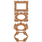 Заготовка для декорирования Фабрика Декора (ДВП 3мм) набор №45 FDSBK-45