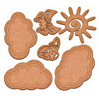 Заготовка для декорирования Фабрика Декора (ДВП 3мм) набор №46 FDSBK-46