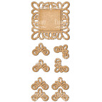 Заготовка для декорирования Фабрика Декора (ДВП 3мм) набор №75 FDSBK-75