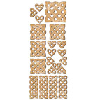 Заготовка для декорирования Фабрика Декора (ДВП 3мм) набор №81 FDSBK-81