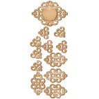 Заготовка для декорирования Фабрика Декора (ДВП 3мм) набор №83 FDSBK-83