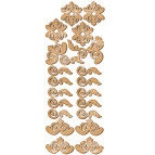 Заготовка для декорирования Фабрика Декора (ДВП 3мм) набор №86 FDSBK-86