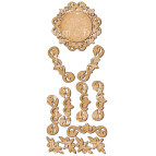 Заготовка для декорирования Фабрика Декора (ДВП 3мм) набор №88 FDSBK-88