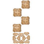 Заготовка для декорирования Фабрика Декора (ДВП 3мм) набор №91 FDSBK-91