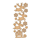 Заготовка для декорирования Фабрика Декора (ДВП 3мм) набор №156 FDSBK-156