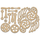 Заготовка для декорирования Фабрика Декора (ДВП 3мм) набор №190 FDSBK-190