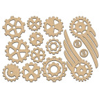 Заготовка для декорирования Фабрика Декора (ДВП 3мм) набор №196 FDSBK-196