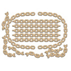 Заготовка для декорирования Фабрика Декора (ДВП 3мм) набор №199 FDSBK-199