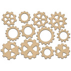 Заготовка для декорирования Фабрика Декора (ДВП 3мм) набор №206 FDSBK-206