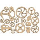 Заготовка для декорирования Фабрика Декора (ДВП 3мм) набор №209 FDSBK-209