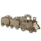 Заготовка для декорирования Фабрика Декора (ДВП 3мм) Поезд №66 FDPO-066