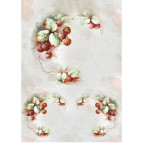 Декупажная карта-бумага 21*30см 55г/м Фабрика Декора FDCD-0008