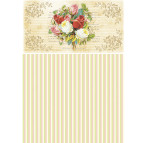 Декупажная карта-бумага 21*30см 55г/м Фабрика Декора FDCD-0009