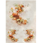 Декупажная карта-бумага 21*30см 55г/м Фабрика Декора FDCD-0013