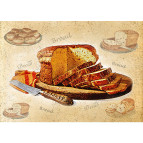 Декупажная карта-бумага 21*30см 55г/м Фабрика Декора FDCD-0138