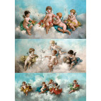 Декупажная карта-бумага 21*30см 55г/м Фабрика Декора FDCD-0179