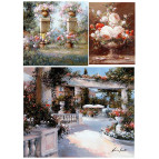 Декупажная карта-бумага 21*30см 55г/м Фабрика Декора FDCD-0181