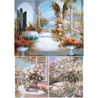 Декупажная карта-бумага 21*30см 55г/м Фабрика Декора FDCD-0182