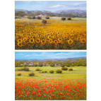 Декупажная карта-бумага 21*30см 55г/м Фабрика Декора FDCD-0183