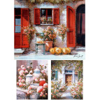 Декупажная карта-бумага 21*30см 55г/м Фабрика Декора FDCD-0184