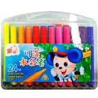 Фломастеры 24цв. Color Pen трехгранные 204-24