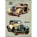 Декупажная карта-бумага 21*30см 55г/м Фабрика Декора FDCD-0232