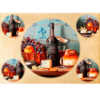 Декупажная карта-бумага 21*30см 55г/м Фабрика Декора FDCD-0238