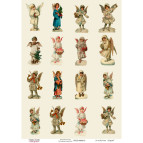 Декупажная карта-бумага 21*30см 55г/м Фабрика Декора FDCD-0275