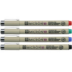 Ручка капиллярная PIGMA Micron линер Sakura 0,35мм XSDK03#**