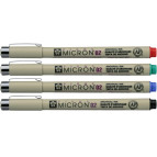 Ручка капиллярная PIGMA Micron линер Sakura 0,3мм XSDK02#**