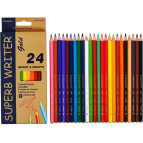 Карандаши цветные 24цв. Marco Superb Writer Gold 4100G-24CB